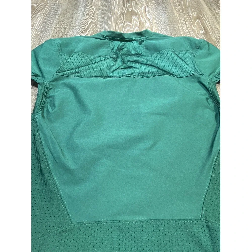 Adidas Football Jersey Mens Large Green V Neck Athletic Trainer Blank A1 Stock J